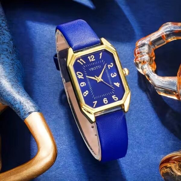 6pcs Jewelry Set Women's Watch - Image 3